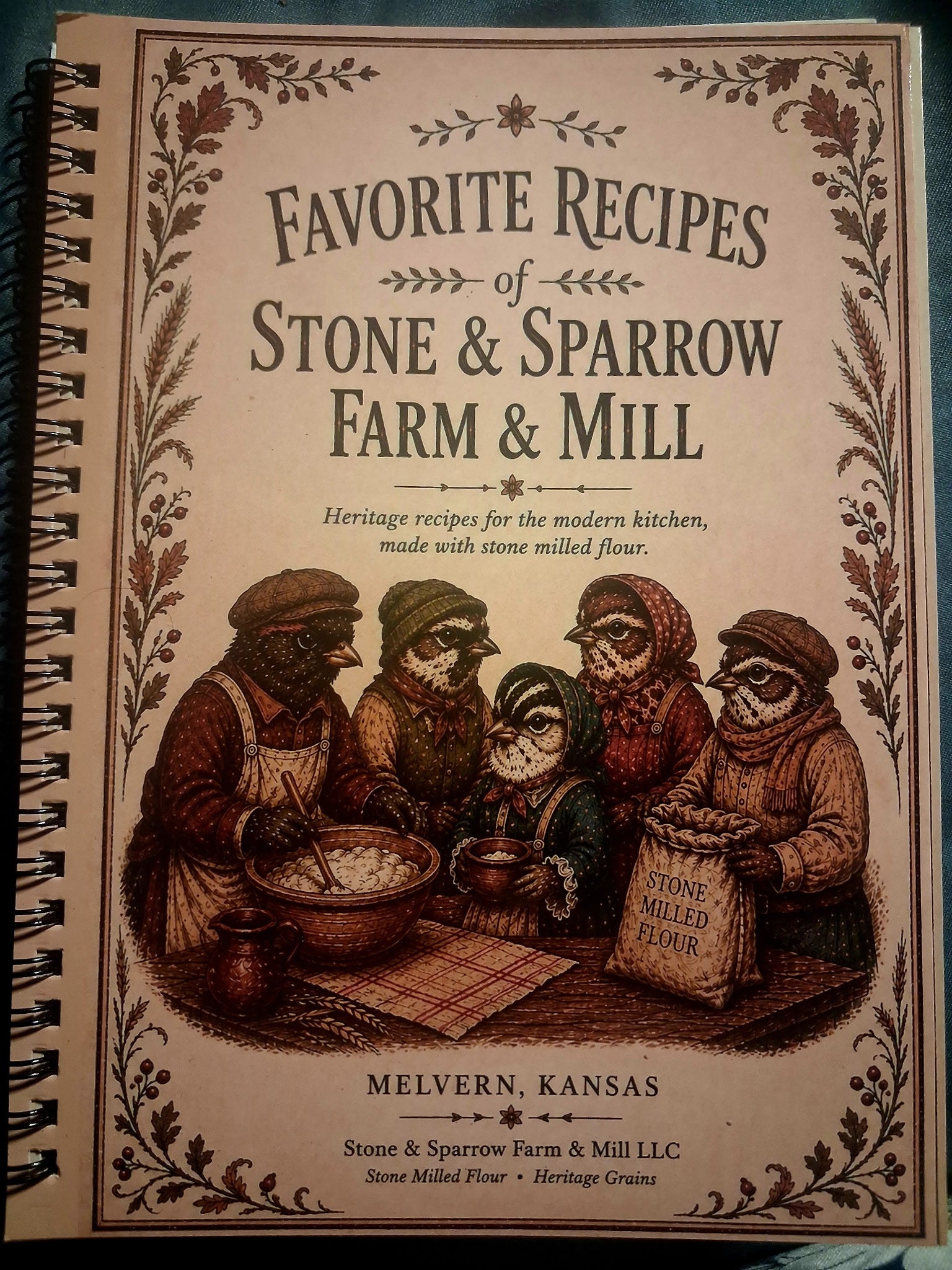 Stone and Sparrow Cook Book